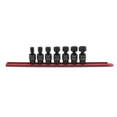 GearWrench 84974 7 Pc. 3/8" Drive 6 Point Standard X-Core Pinless Universal Impact SAE Socket Set