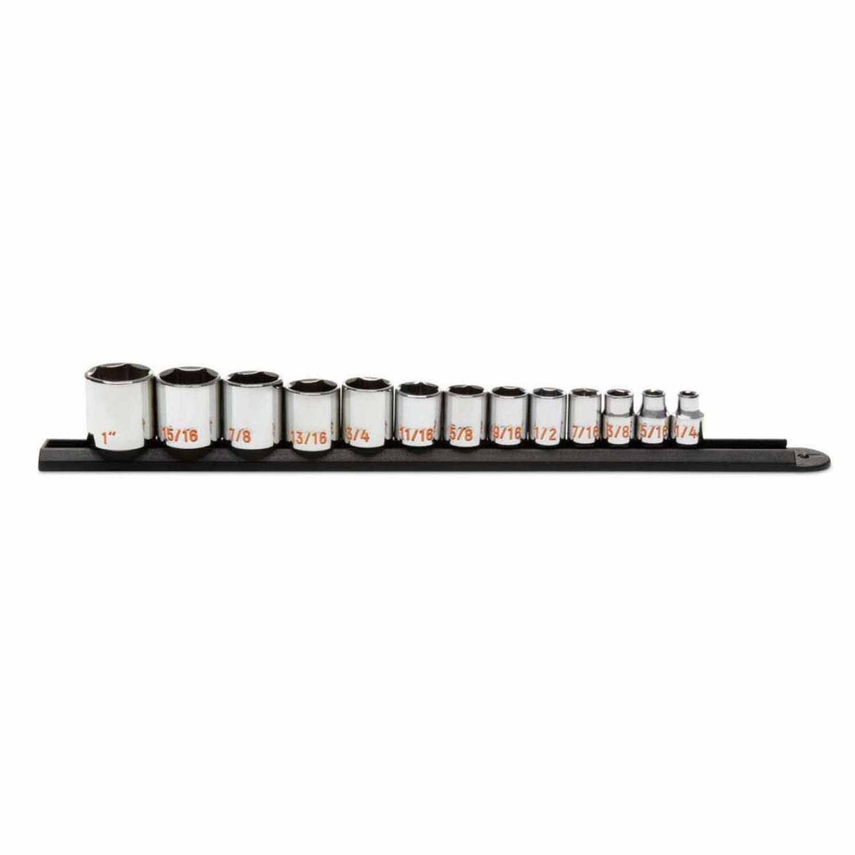 GearWrench 80553H 13 Piece 3/8" Drive 6 Point SAE Hi-Viz Socket Set