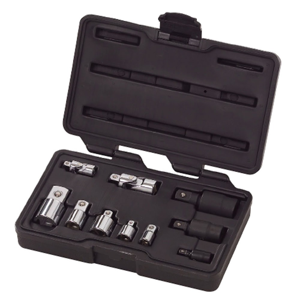 GearWrench 81205 10 Pc. 1/4", 3/8" & 1/2" Drive Universal Joint and Adapter Set - 2