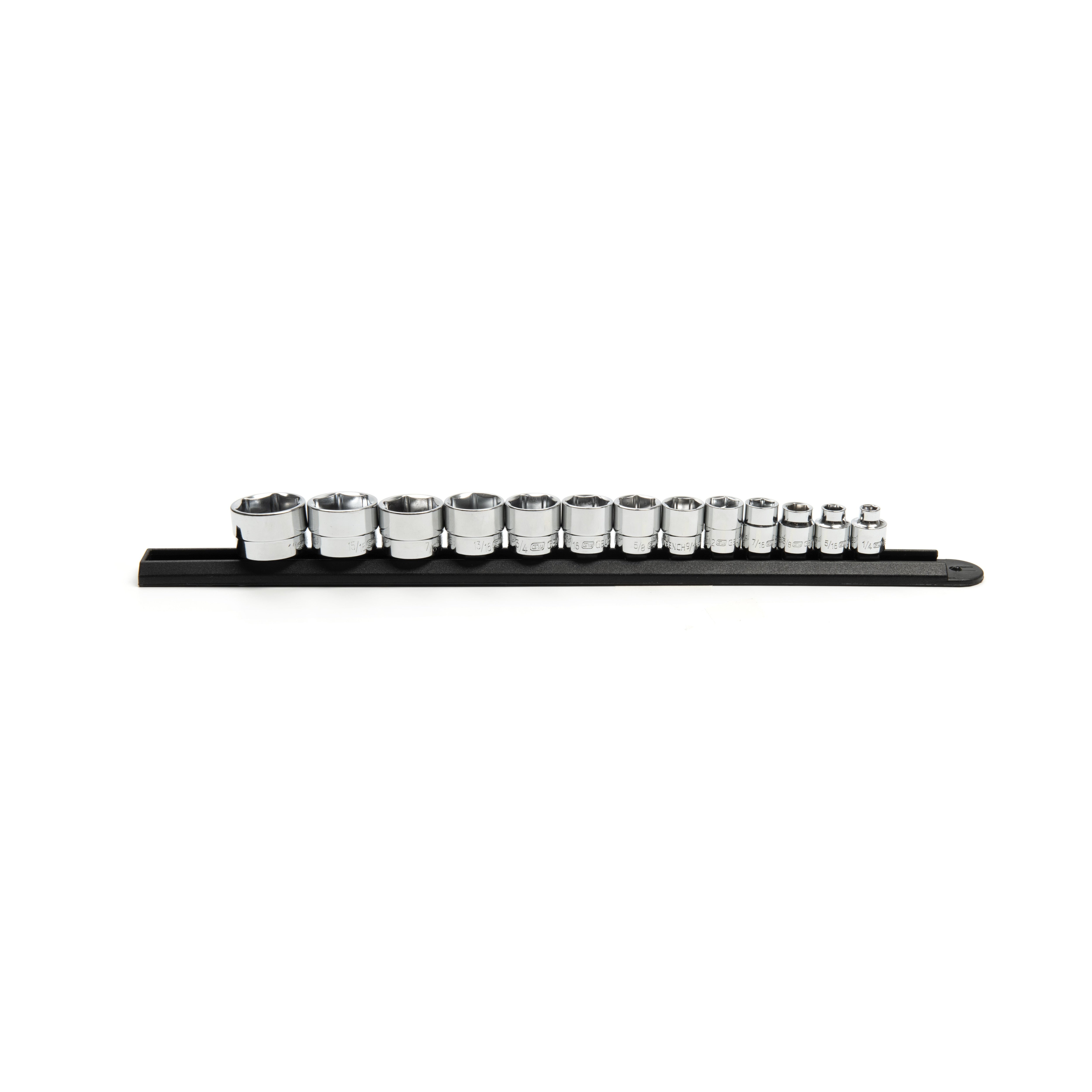 GearWrench 81397 13 Piece 3/8" Drive 6 Point Stubby Socket Set SAE