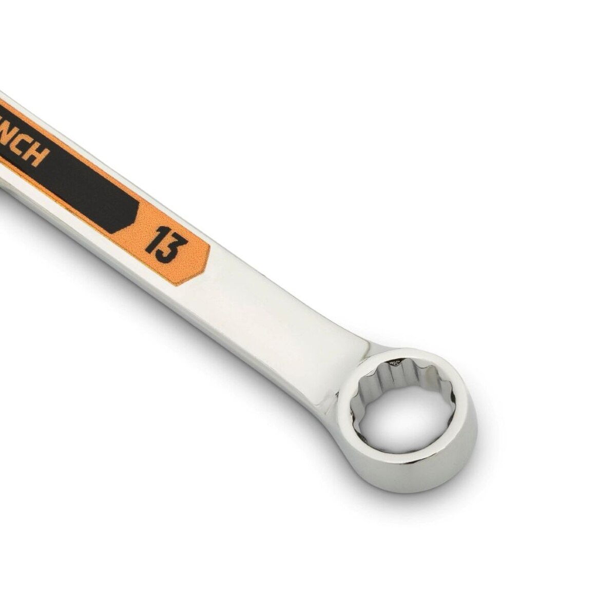 GearWrench 81916H Metric Hi-Viz Long Pattern Combination Wrench Set with Tool Roll (22 Piece) - 4