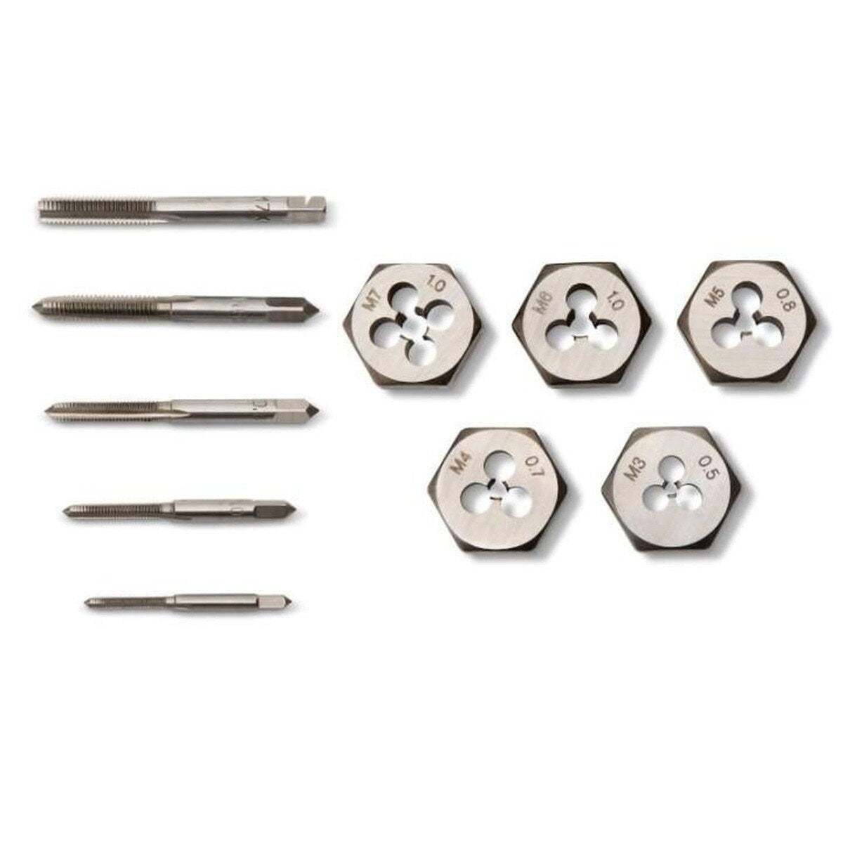 GearWrench 82815 15 Piece Metric Tap and Die Set (15 Piece Set) - 4