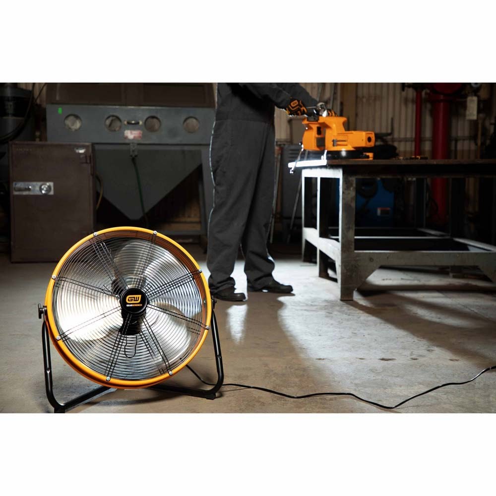 GearWrench GWSFAN20 20" 3-Speed High Velocity Shop Fan - 8