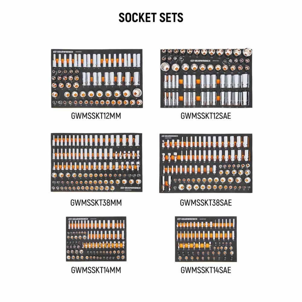 GearWrench MEGAMODPRO 791-Piece Master Technician Set in Modular Trays with Storage - 5