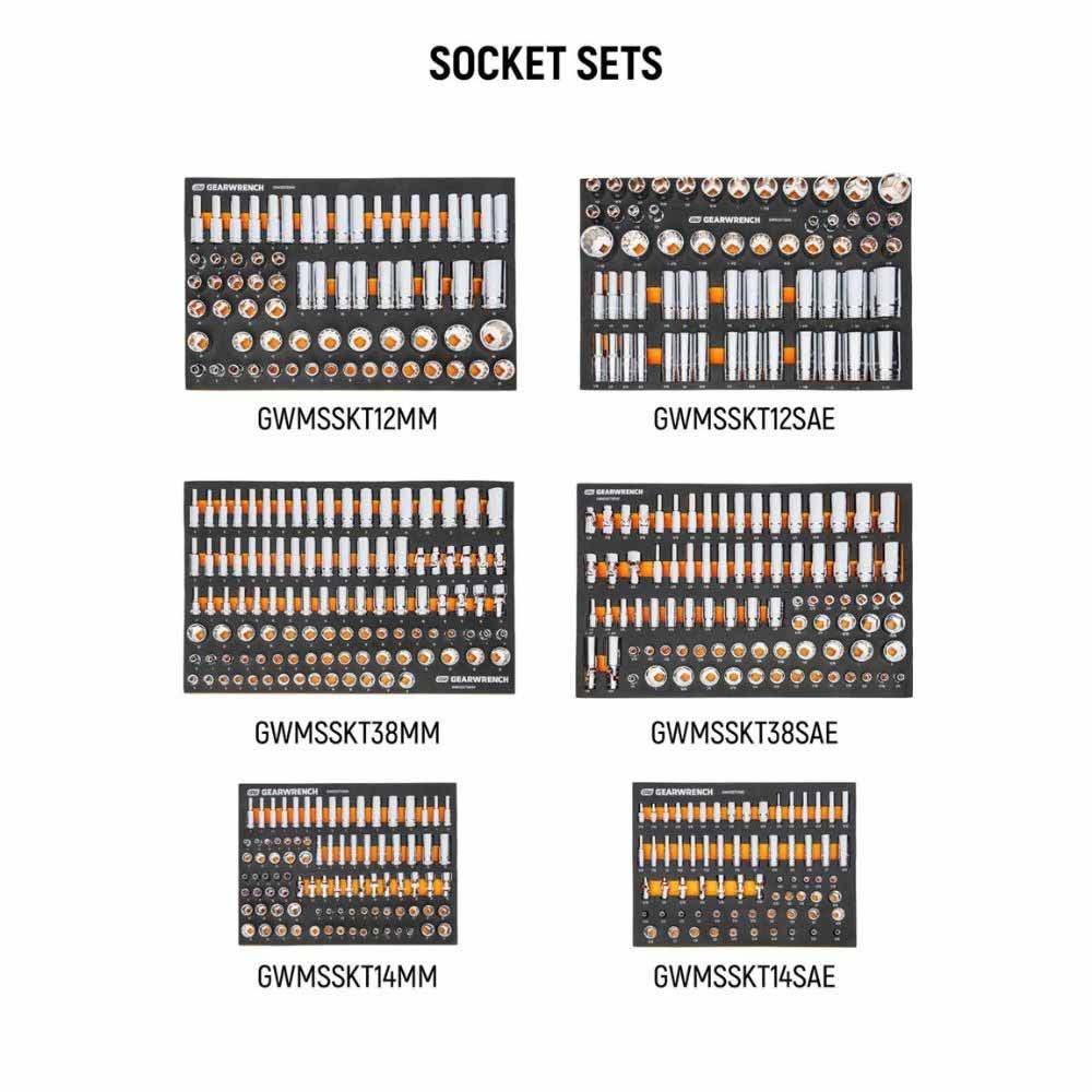 GearWrench MEGAMODPRO 791-Piece Master Technician Set in Modular Trays with Storage - 5