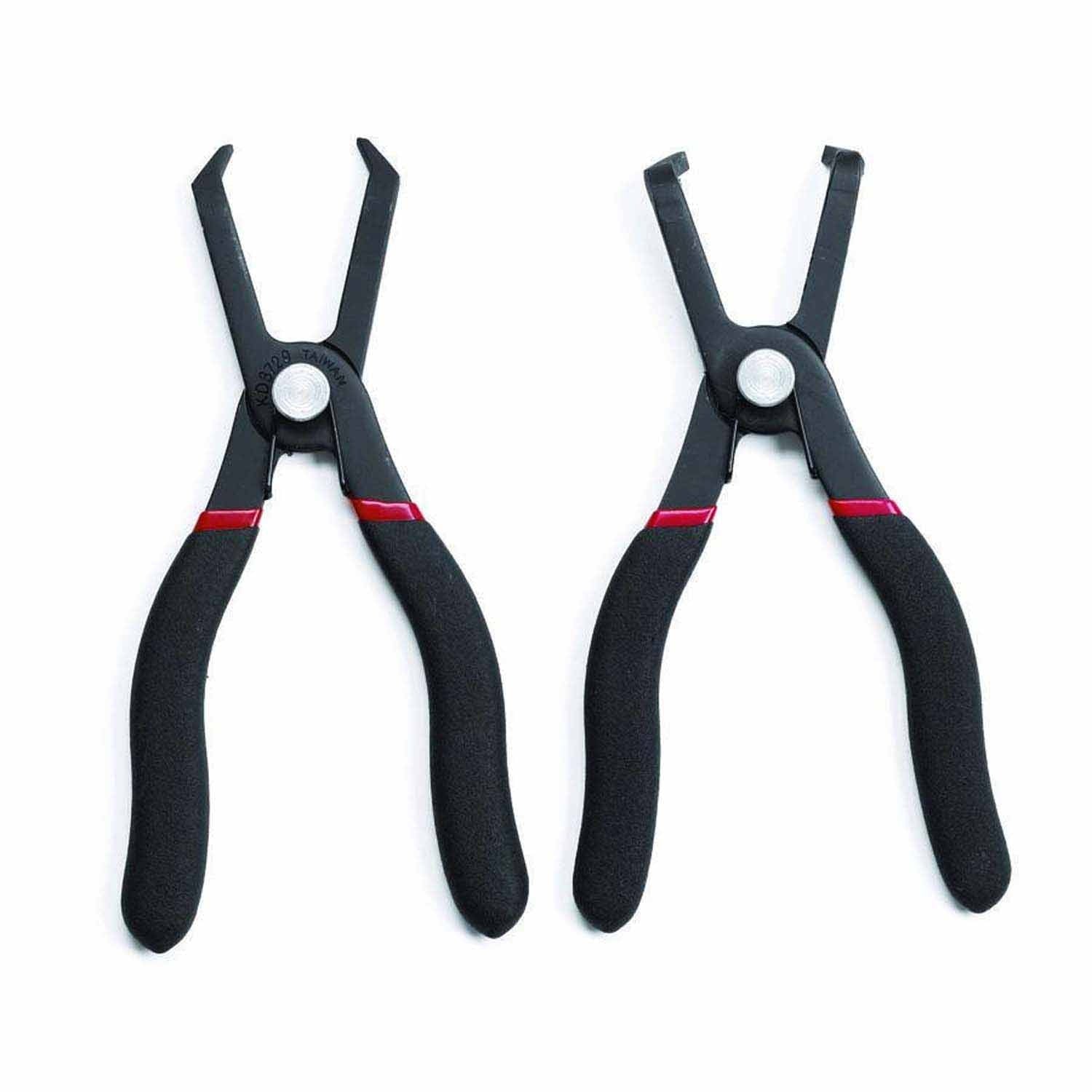 Gearwrench 41840D 2 Piece 30 Degree & 80 Degree Push Pin Plier Set