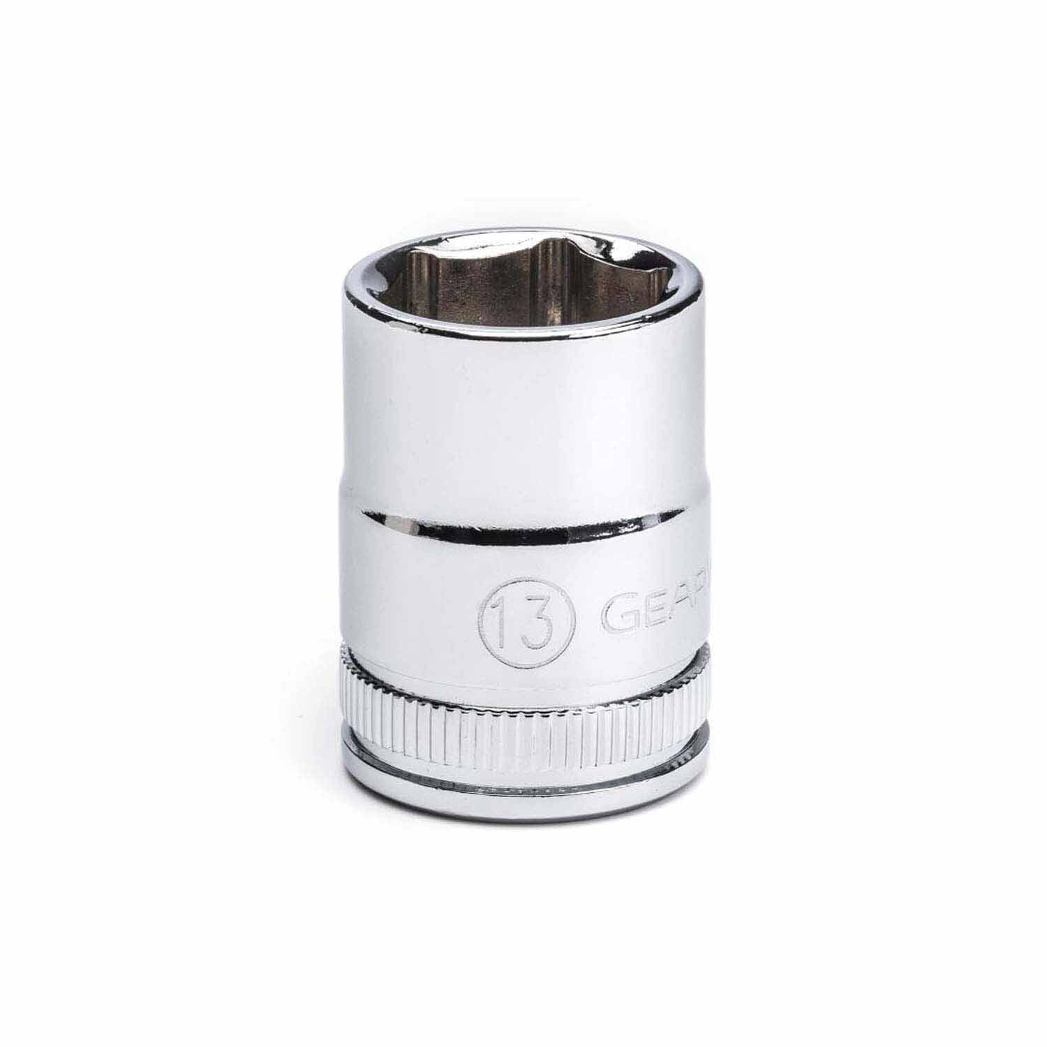Gearwrench 80381 3/8" Drive 6 Point Standard Metric Socket 13mm