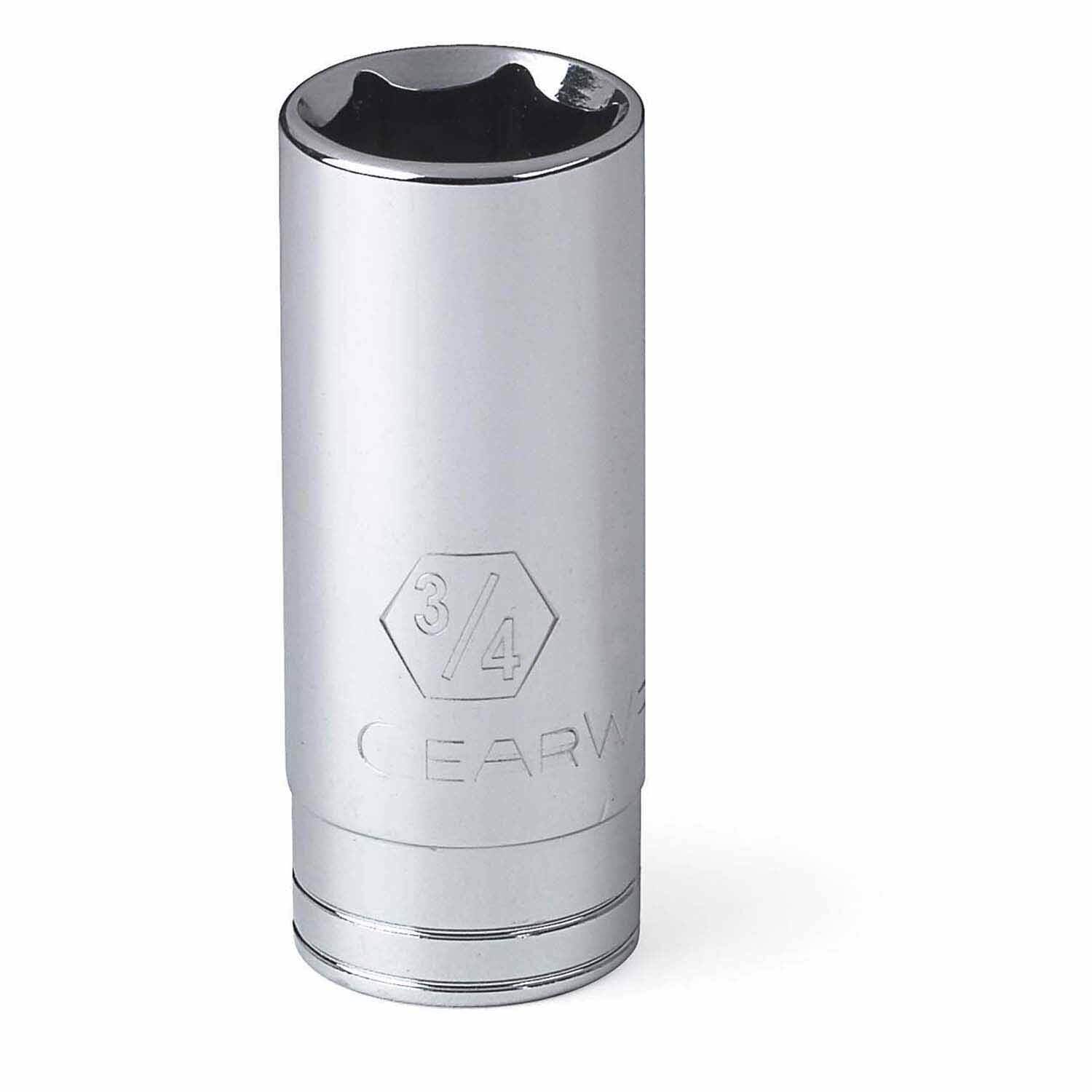 Gearwrench 80618 1/2" Drive 6 Point Deep SAE Socket 3/4"