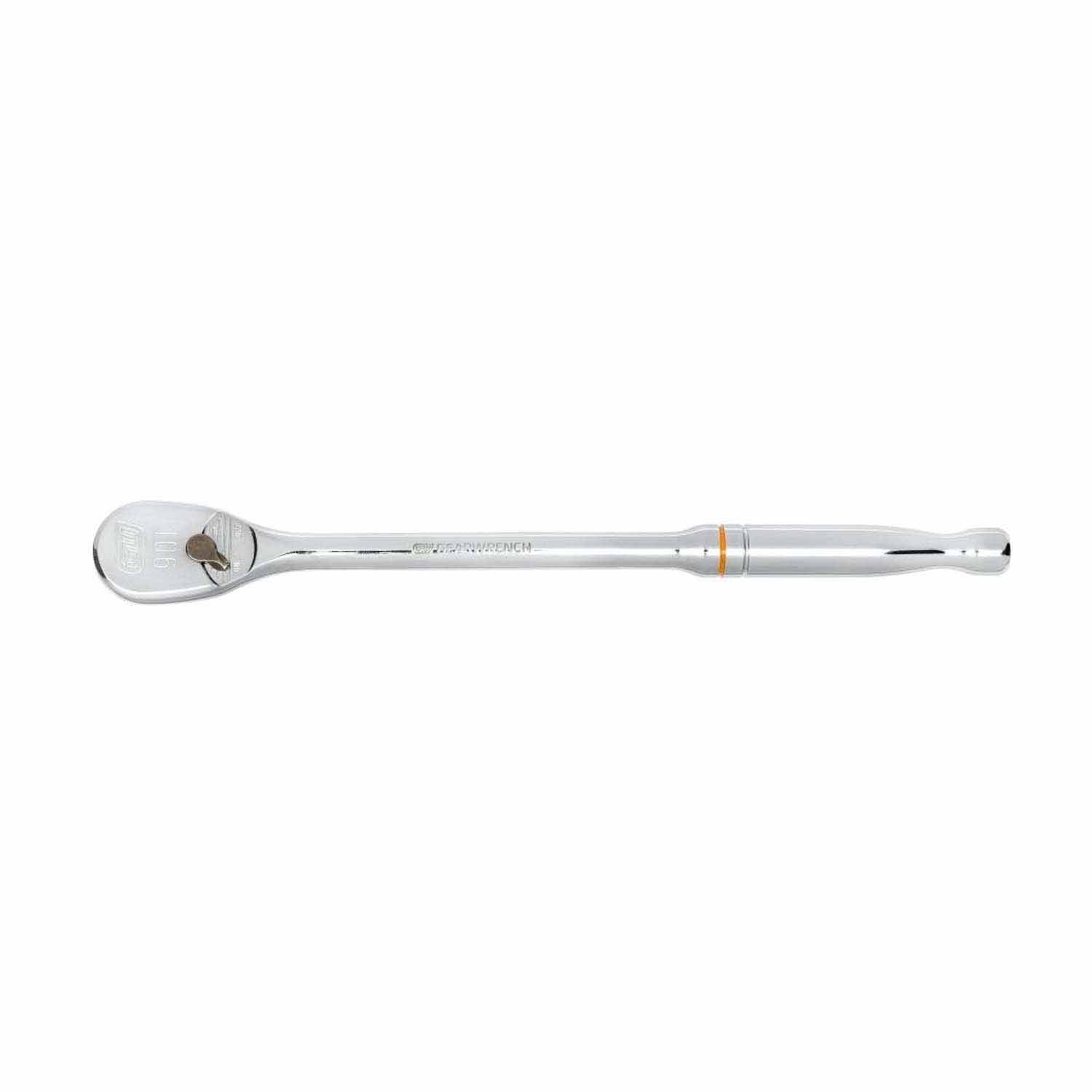 Gearwrench 81264T 3/8" Drive 90-Tooth Long Handle Teardrop Ratchet 11"