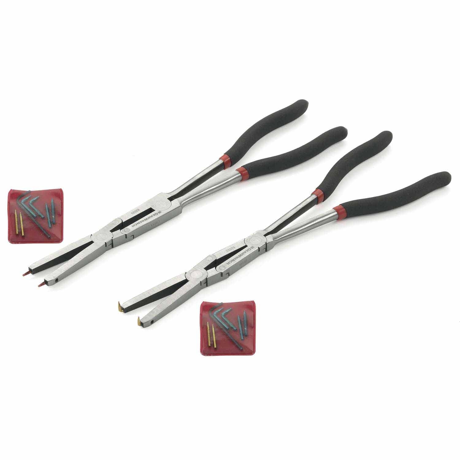 Gearwrench 82110 2 Pc. Double-X Internal and External Snap Ring Plier Set
