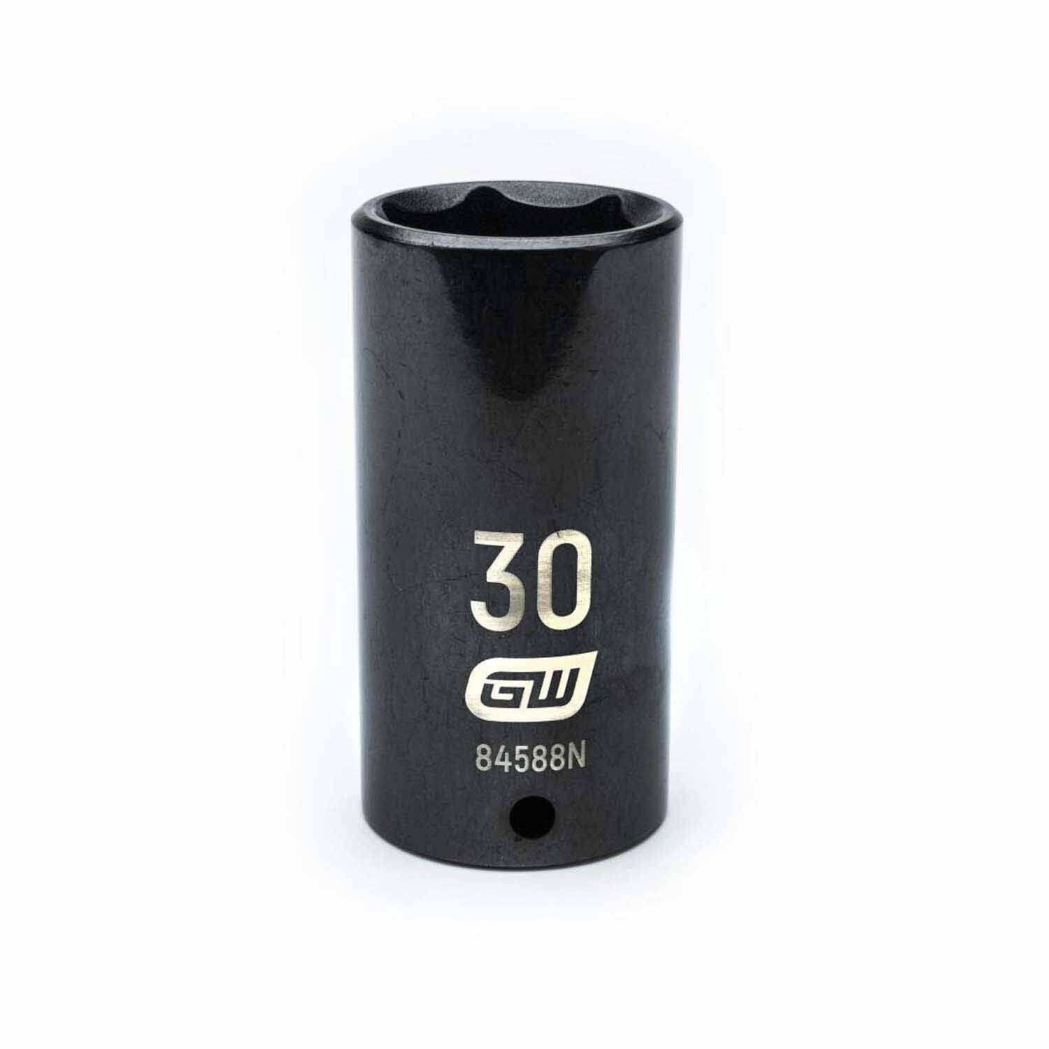 Gearwrench 84588N 1/2" Drive 6 Point Deep Impact Metric Socket 30mm