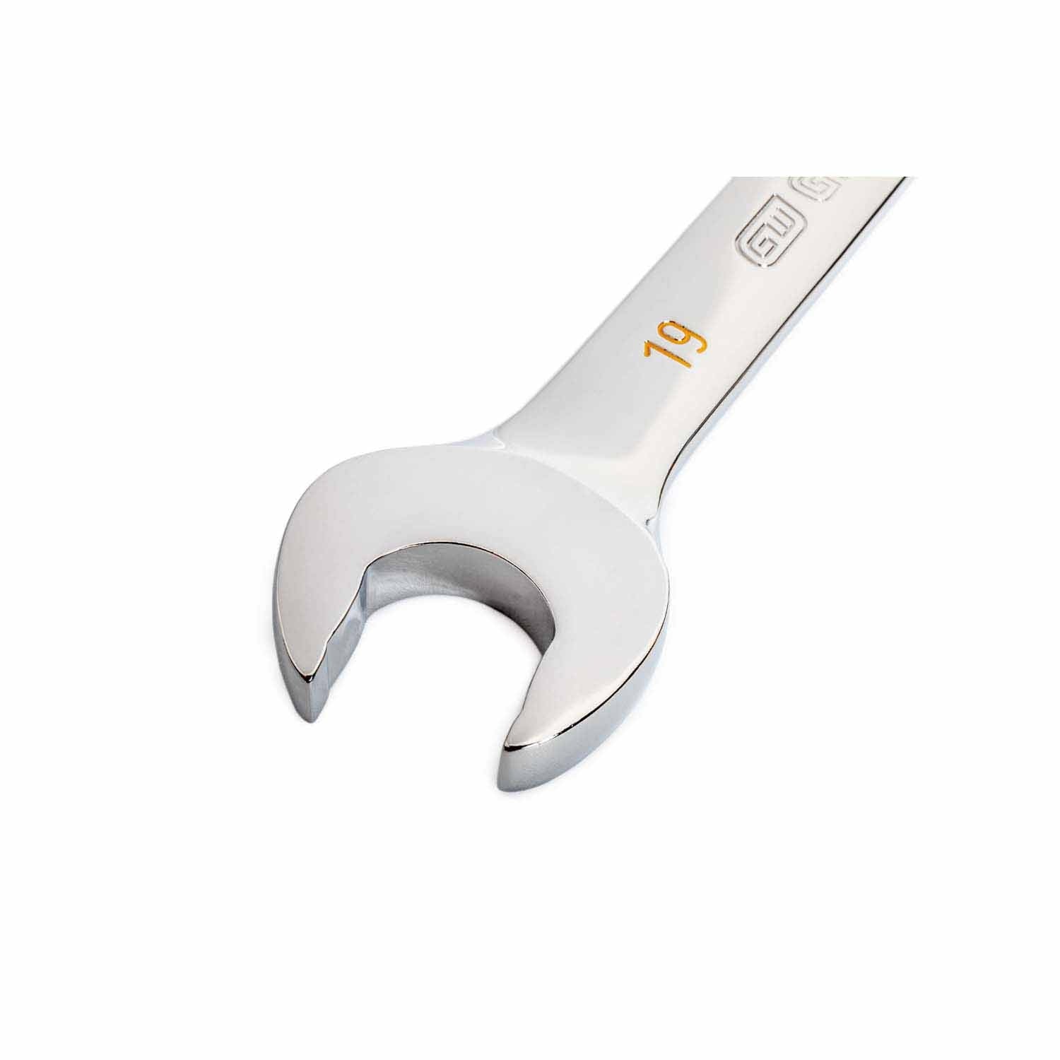 Gearwrench 86919 19mm 90-Tooth 12 Point Ratcheting Combination Wrench - 3