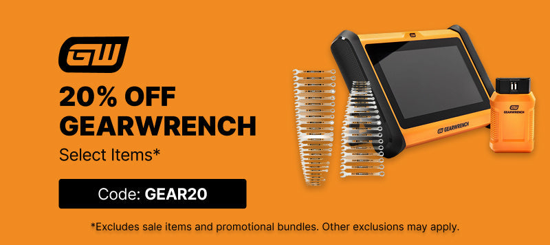 20% off select GearWrench items with code GEAR20