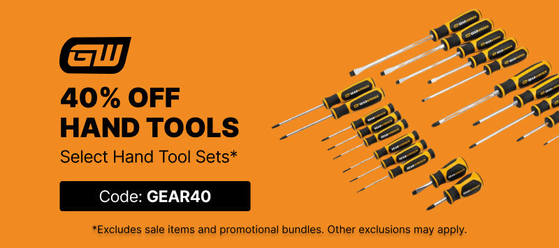 40% off select GearWrench hand tool sets with code GEAR40