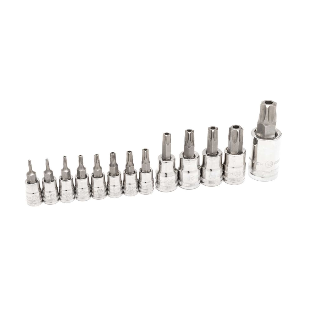 1/4 in. and 3/8 in. Drive SAE Professional Ball Hex Socket Set, 8 Piece