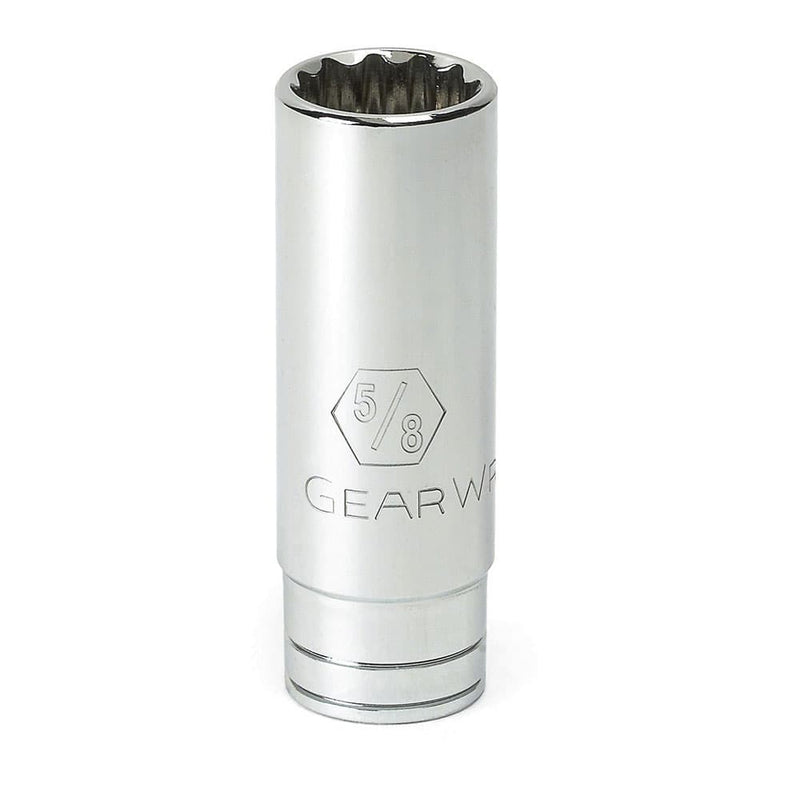 GearWrench 80367 3/8" Drive 6 Point Deep SAE Socket 1/2"