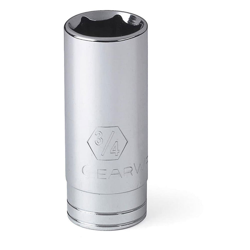GearWrench 80774 1/2" Drive 12 Point Deep SAE Socket 9/16" for Fastener Applications