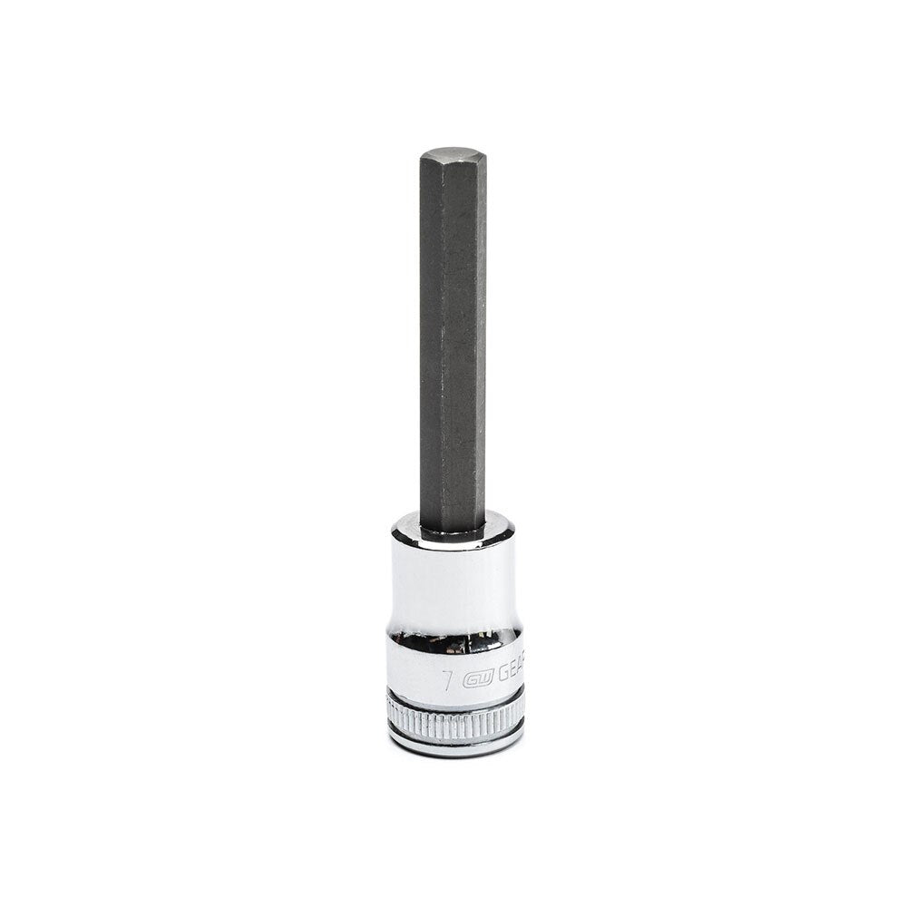 GearWrench 82546 7 Pc. 3/8" Drive Mid Length Hex Bit Metric Socket Set - 5