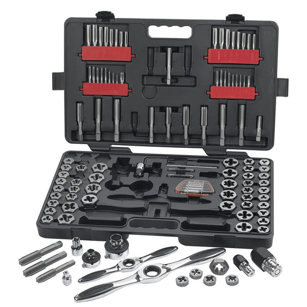 GearWrench 82812 114 Pc. SAE/Metric Ratcheting Tap and Die Set