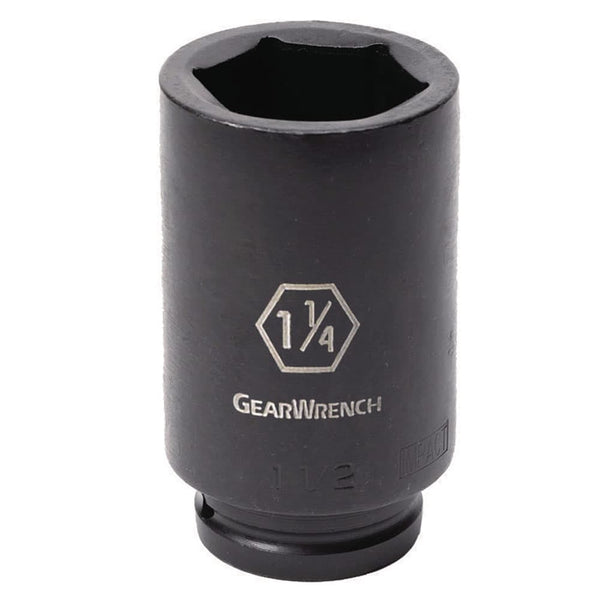 GearWrench 84877 3/4" Drive 6 Point Deep Impact SAE Socket 1-5/8"