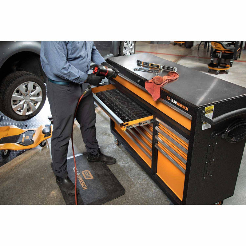 GEARWRENCH 83247 52" 11 Drawer GSX Series Rolling Tool Cabinet with Stainless Steel Worktop - 8