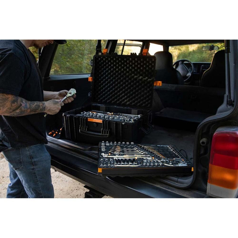 Gearwrench GWGMTK185 General Mechanics Tool Kit with Foam Trays and Heavy-Duty Military Grade Tool Carrier (185 Piece) - 3
