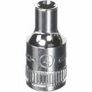 GearWrench 80125 1/4" Drive 6 Point Standard Metric Socket 4mm