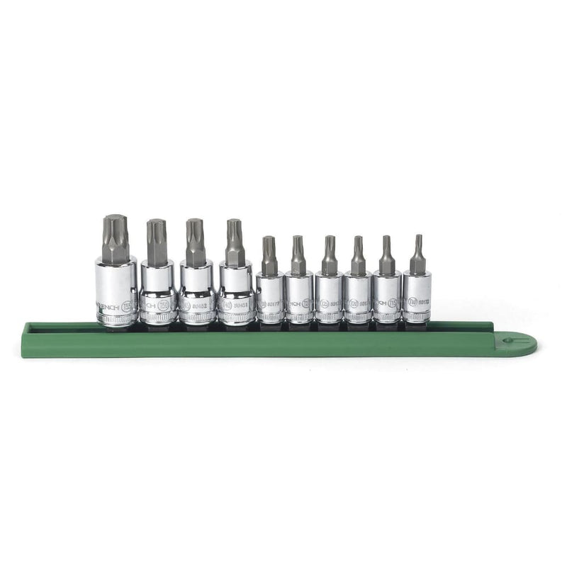 GearWrench 80722 10 Pc. 1/4" & 3/8" Drive Torx Bit Socket Set