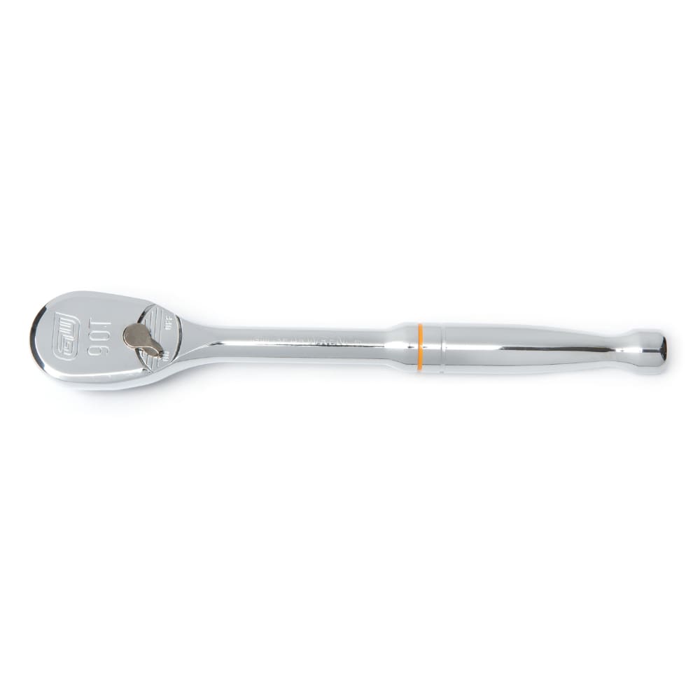 GEARWRENCH 81304T 1/2 Inch Drive 90-Tooth Teardrop Ratchet, Low-Profile Head, 4 Degree Swing Arc (1 Piece)
