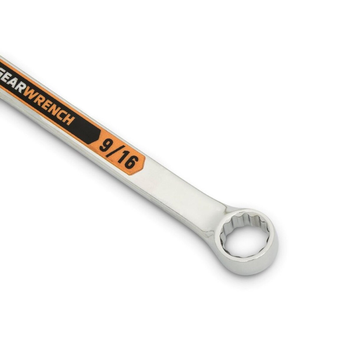 GearWrench 81900H 12 Point SAE Metric Hi Viz Long Pattern Combination Wrench Set (24 Piece Set) - 4