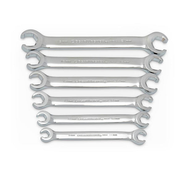 GearWrench 81906 6 Pc. Flare Nut Metric Wrench Set