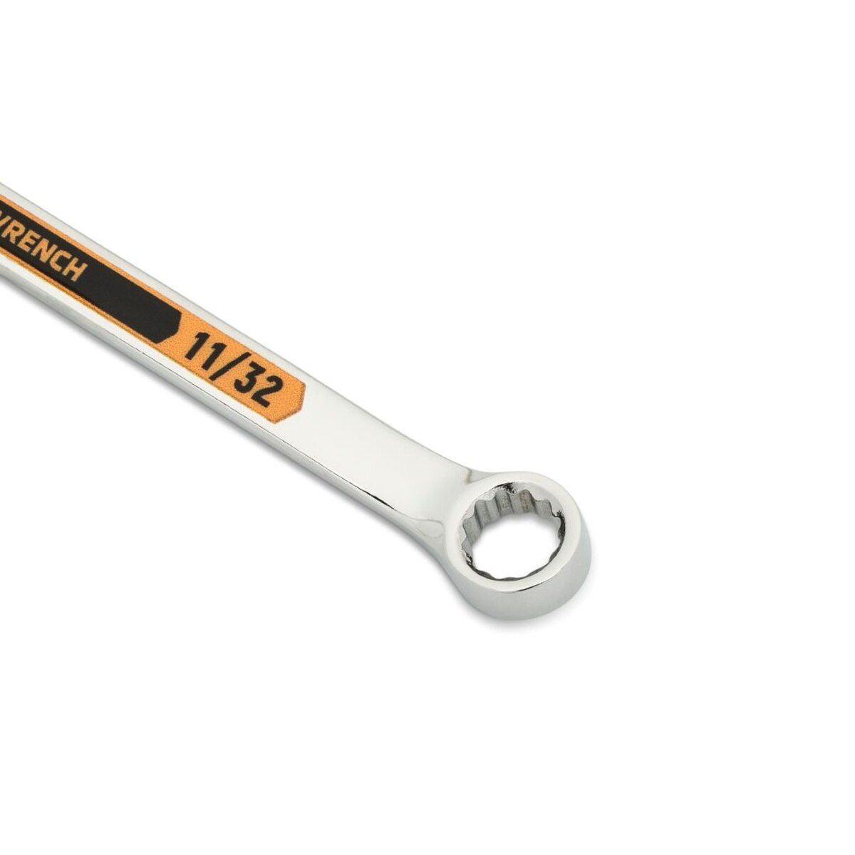 GearWrench 81917H SAE Hi-Viz Long Pattern 12 Point Combination Wrench Set with Roll (18 Piece Set) - 4