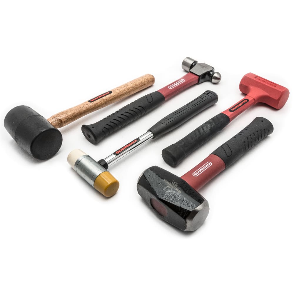 gear hammer GearWrench 82303D 5 Pc. Hammer and Mallet Set