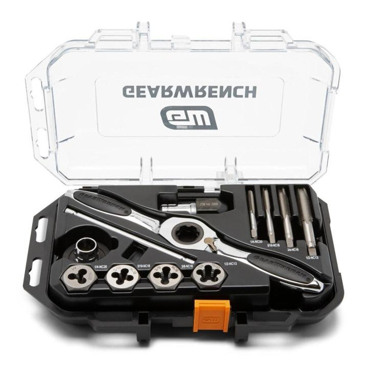 GearWrench 82817 Large Size SAE Tap and Die Set (13 Piece)
