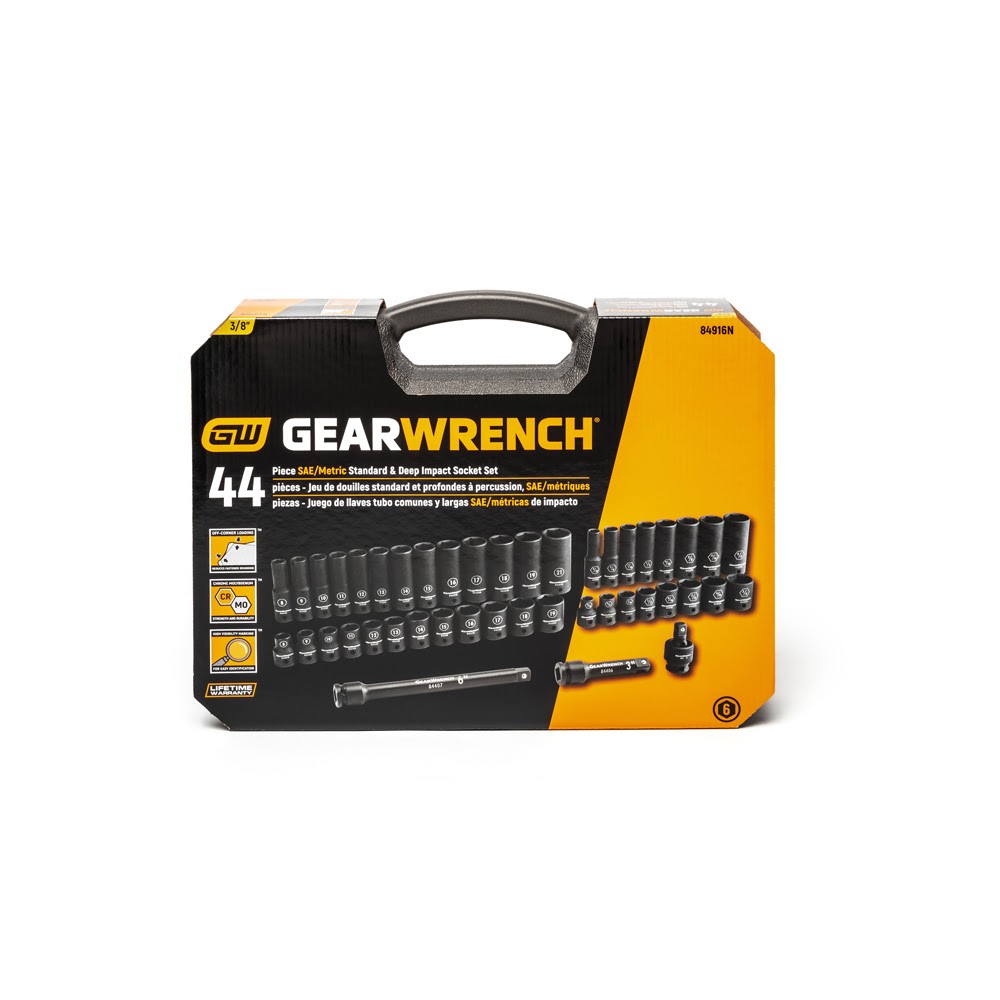 GearWrench 84916N 44 Pc. 3/8