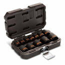 GearWrench 84931H 12 Piece 1/2" Drive 6 Point SAE Hi-Viz Impact Socket Set - 3