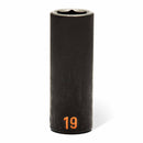 GearWrench 84935H 29 Piece 1/2" Drive 6 Point Metric Hi-Viz Deep Impact Socket Set - 5