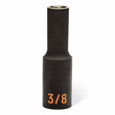 GearWrench 84947H 39 Piece 1/2" Drive 6 Point SAE Hi-Viz Standard & Deep Impact Socket Set - 6