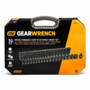 GearWrench 84948H 39 Piece 1/2" Drive 6 Point Metric Hi-Viz Standard & Deep Impact Socket Set - 4