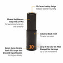 GearWrench 84955H 14 Piece 1/2" Drive 6 Point Metric Hi-Viz Deep Impact Socket Set - 2