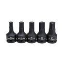 GearWrench 84968-06 5 Piece 3/4" Drive Impact Metric Hex Bit Socket  Set - 14mm, 17mm, 19mm, 22mm, 24mm
