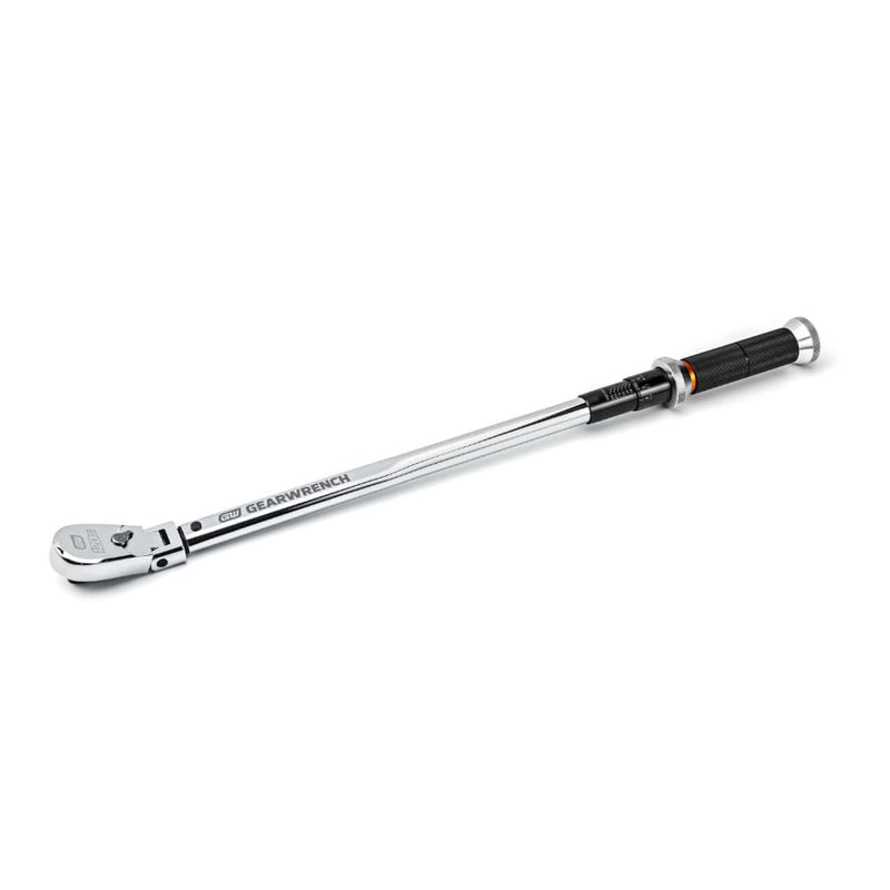 GearWrench 85189 1/2" Drive 120XP Flex Head Micrometer Torque Wrench 30-250 ft/lbs. - 2