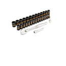 GearWrench 86525 31 Pc. 3/8" Drive 90T Ratchet and Bolt Biter Socket Set MM/SAE with EVA Foam Tray - 4