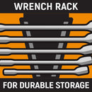 GearWrench 86730 SAE/MM Flex Combination Ratcheting Wrench Set (25 Piece) - 8