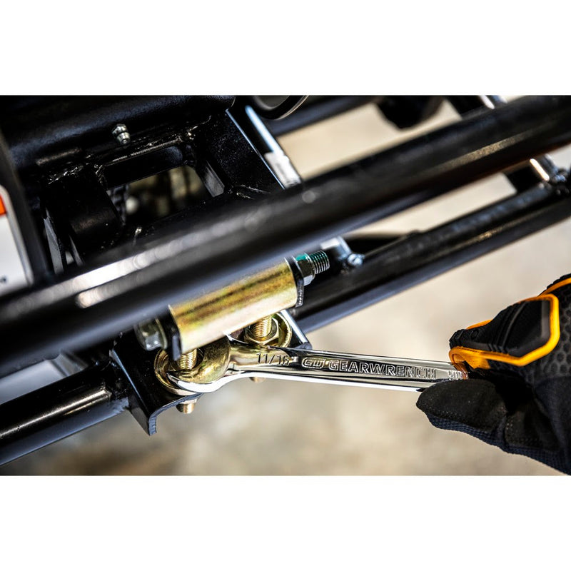 GEARWRENCH 86946 9/16 Inch 90-Tooth 12 Point Ratcheting Combination Wrench (Single) - 4