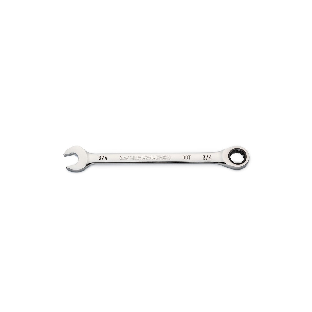 GEARWRENCH 86949 3/4 Inch 90-Tooth 12 Point Ratcheting Combination Wrench