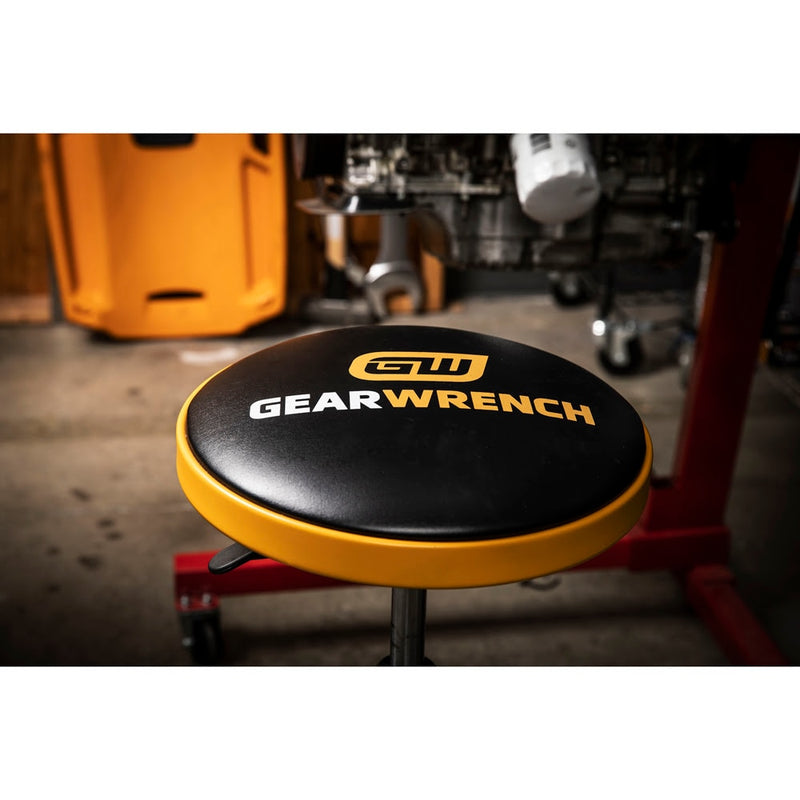GearWrench 86992 Adjustable Height Swivel Shop Stool 26" to 31" - 5