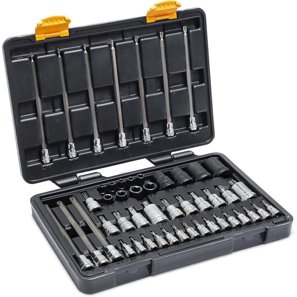 GearWrench 89087 49 PC. Metric/SAE Torx Bit Set 1/4", 3/8", 1/2" - 2
