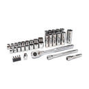 GearWrench GW72SSCBMTS 36 Piece 3/8” Drive 72-Tooth 12 Point Drive Mechanics Tool Set
