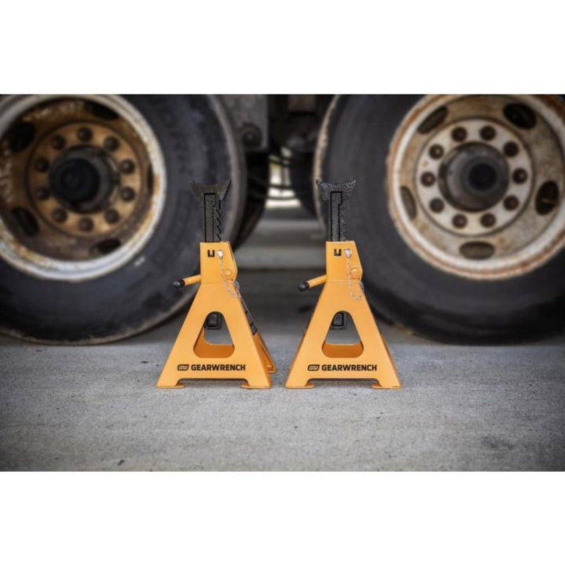 GearWrench GWJS6T 6 Ton Ratcheting Jack Stand - 2 Per Pack - 7